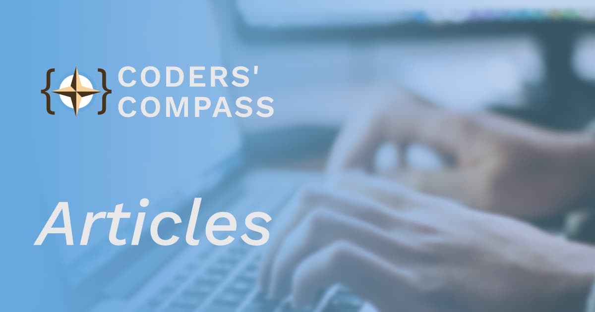 A list of articles published by Coders' Compass. | Preview Image | Coders' Compass Publishing